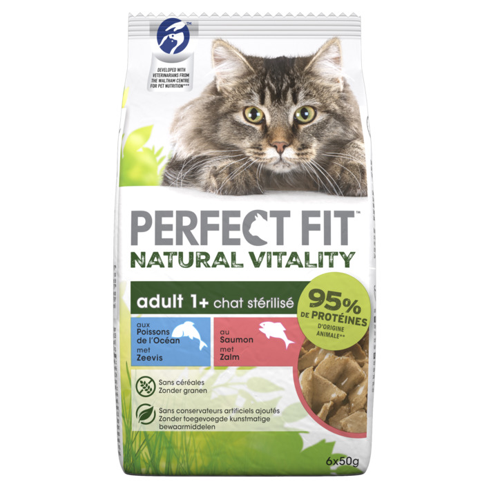 Perfect fit Natural vitality met zalm oceaanvis