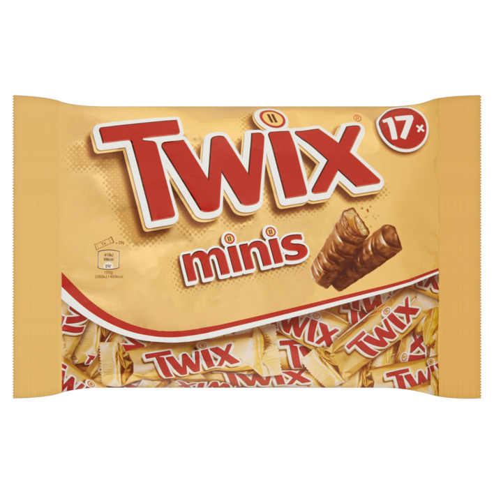 Twix Minis repen uitdeelzak