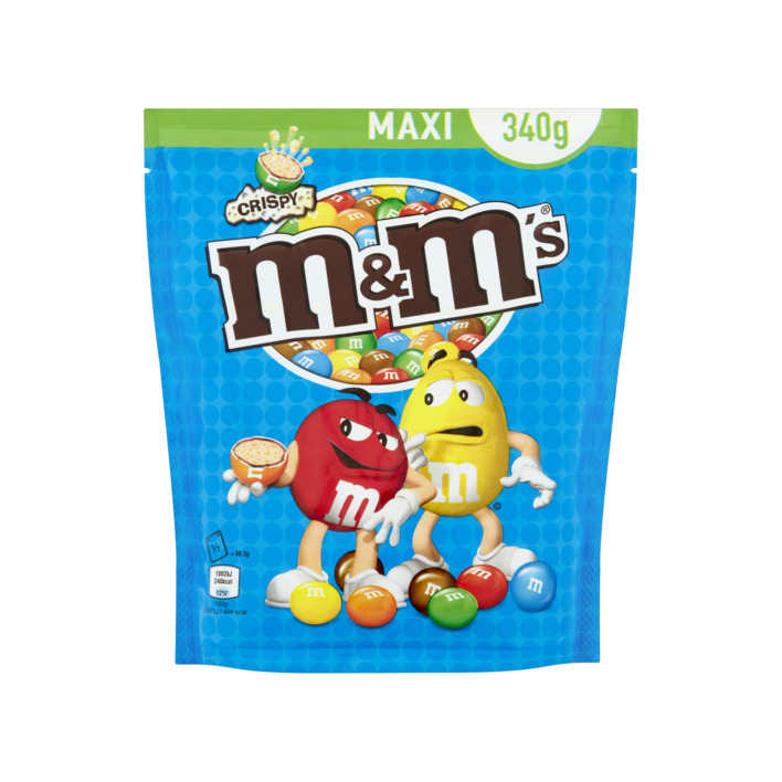 M&M'S Crispy melkchocolade maxi