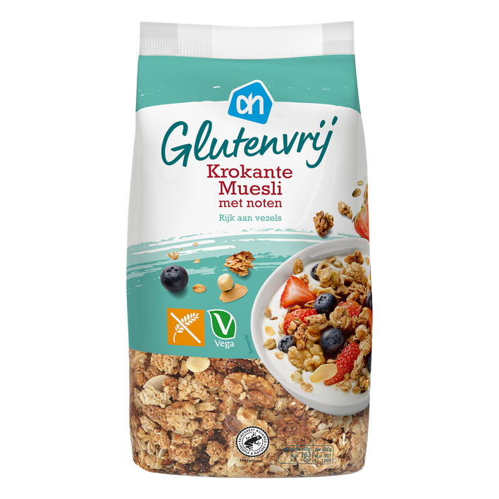 AH Glutenvrij Krokante muesli met noten