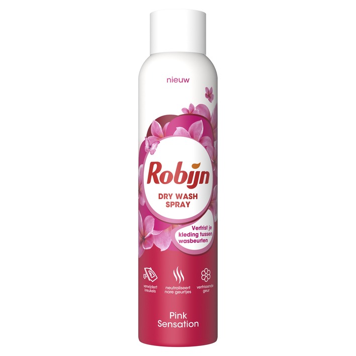 Robijn Dry wash spray pink sensation