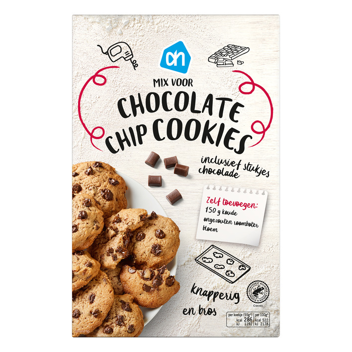 AH Mix voor chocolate chip cookies