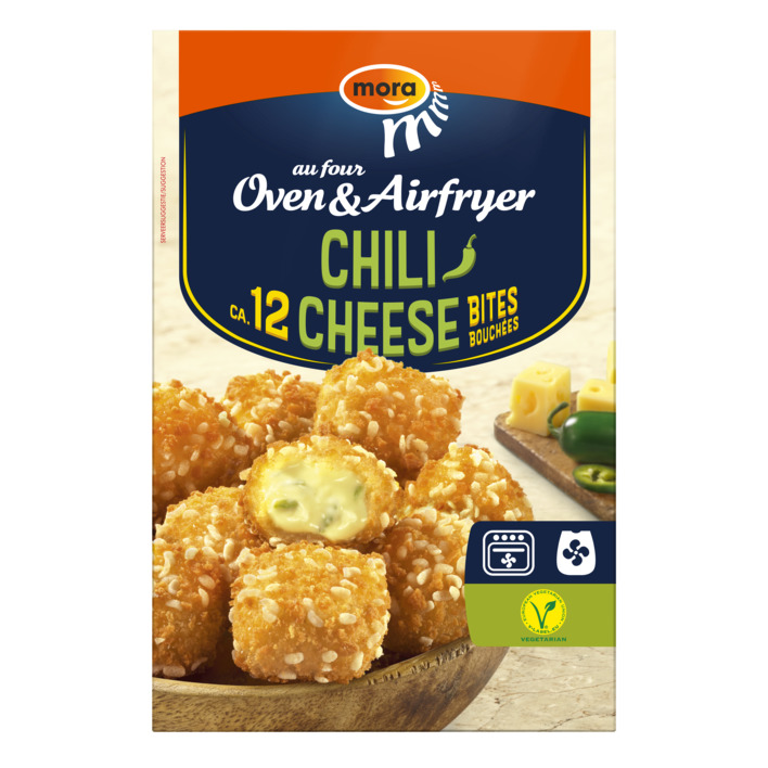 Mora Oven & airfryer chili cheese bites