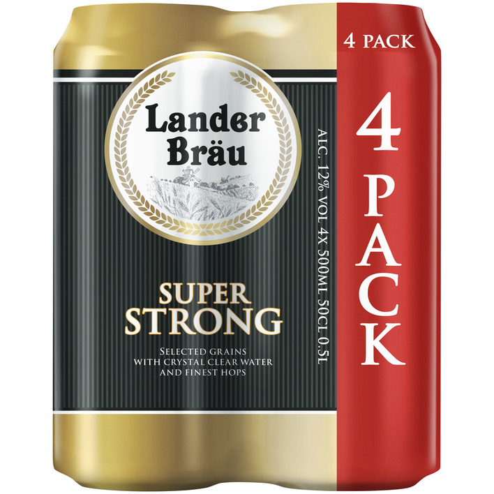 Lander bräu Super strong 4-pack