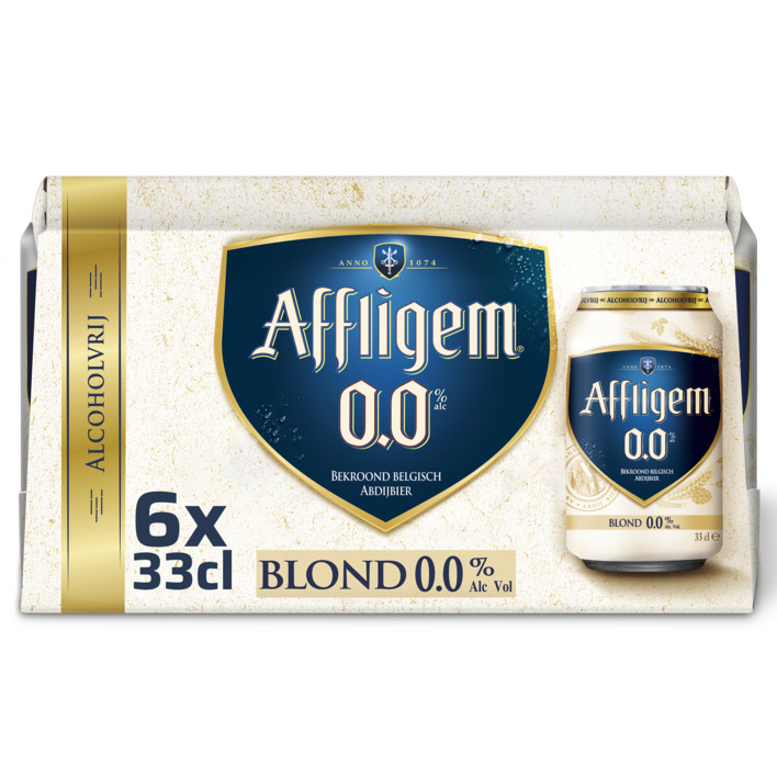 Affligem Blond 0.0 abdijbier 6-pack