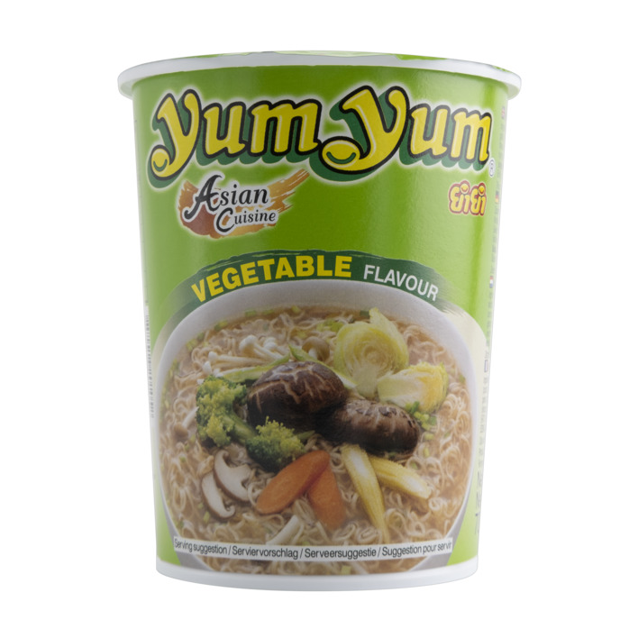 Yum Yum Vegetable flavour instant noodles