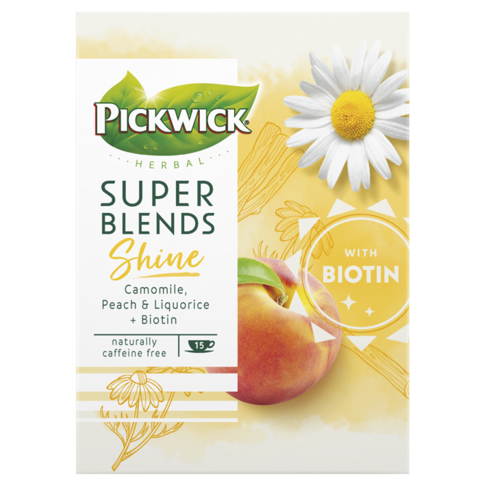 Pickwick Super blends shine kruidenthee