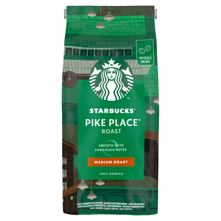 Starbucks Pike place medium roast koffiebonen