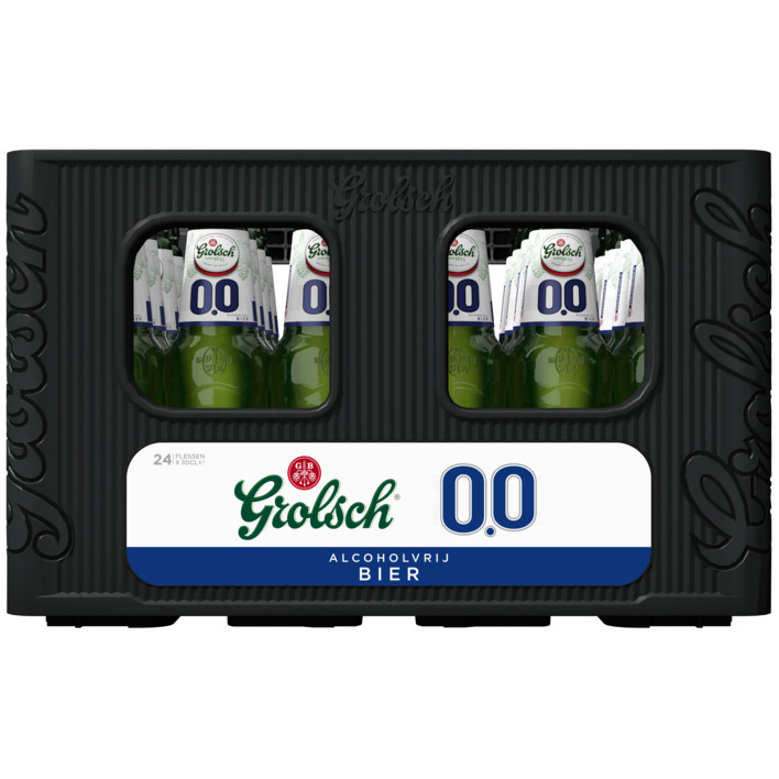 Grolsch Premium pilsner alcoholvrij bier krat