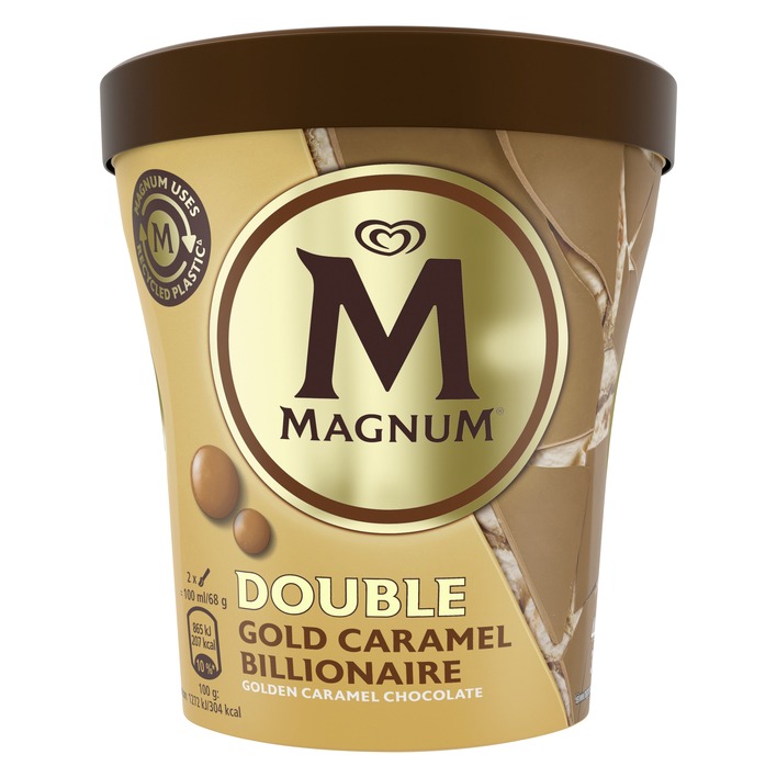 Magnum Double gold caramel billionaire