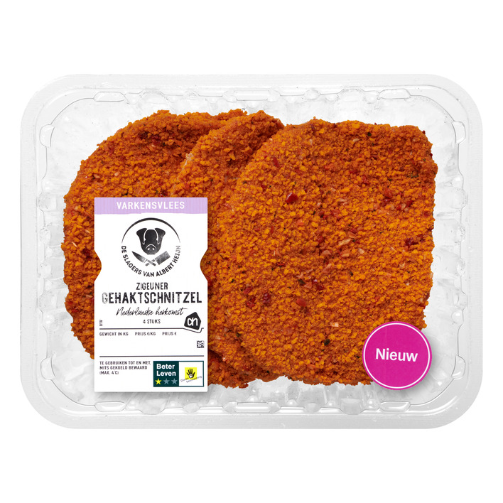 AH Gehaktschnitzel hongaarse stijl