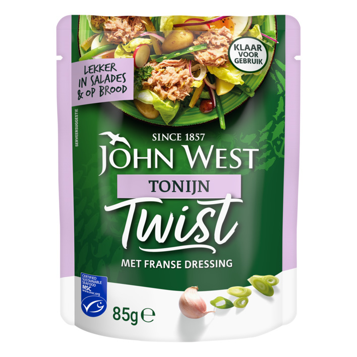 John West Twist tonijn met Franse dressing