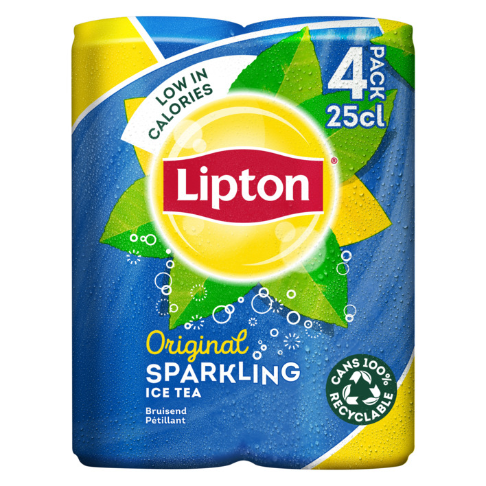 Lipton Ice tea sparkling 4-pack
