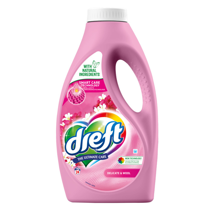 Dreft Ultimate care wasmiddel deli & wool
