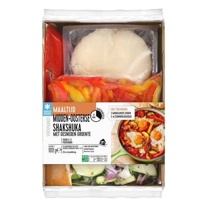 AH Gesneden verspakket shakshuka