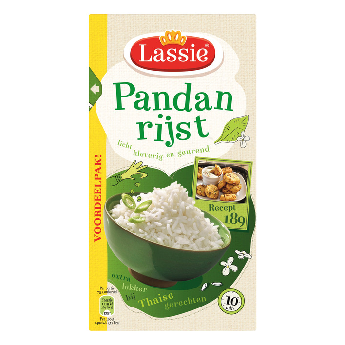 Lassie Pandan rijst voordeelpak