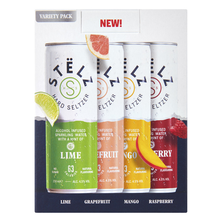 Stëlz Hard seltzer mix 4-pack
