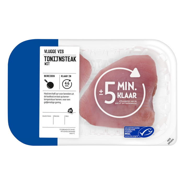 AH Tonijnsteak wit