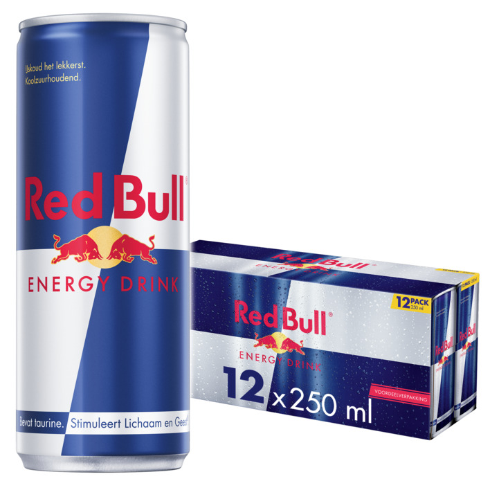 Red Bull Energy drink 12-pack voordeelverpakking