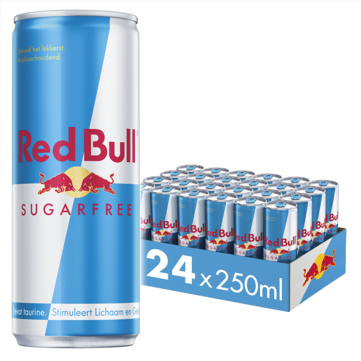 Red Bull Energy drink suikervrij 24-pack