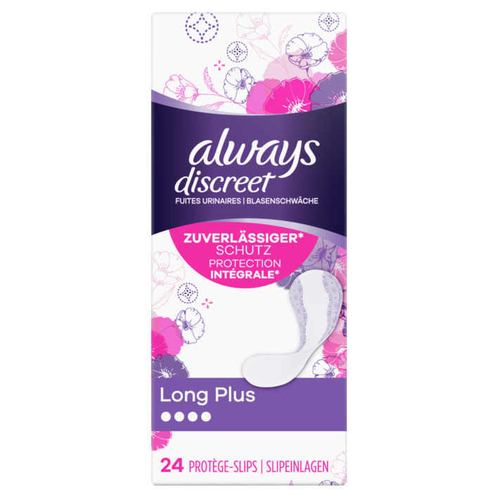 Always Discreet incontinentieverband long plus