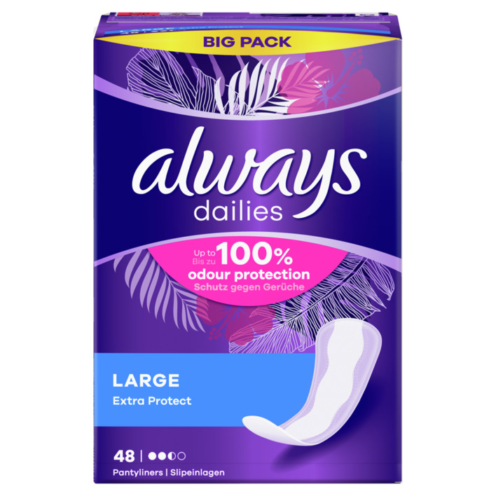 Always Dailies large inlegkruisjes big pack