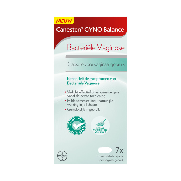 Canesten Gyno balance bacteriële vaginose