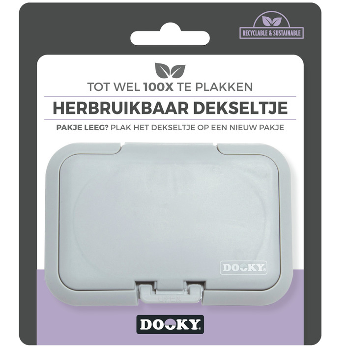 Dooky Herbruikbaar dekseltje