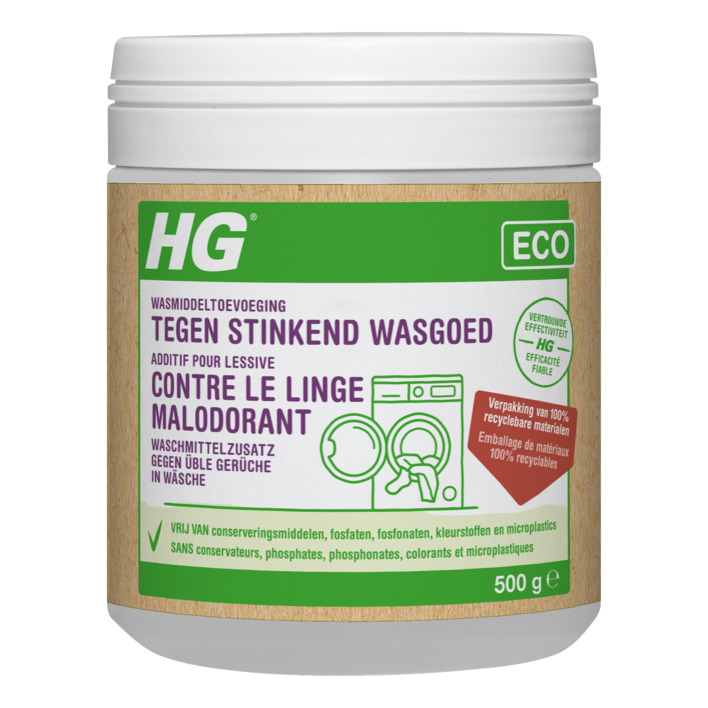 HG Eco tegen stinkend wasgoed