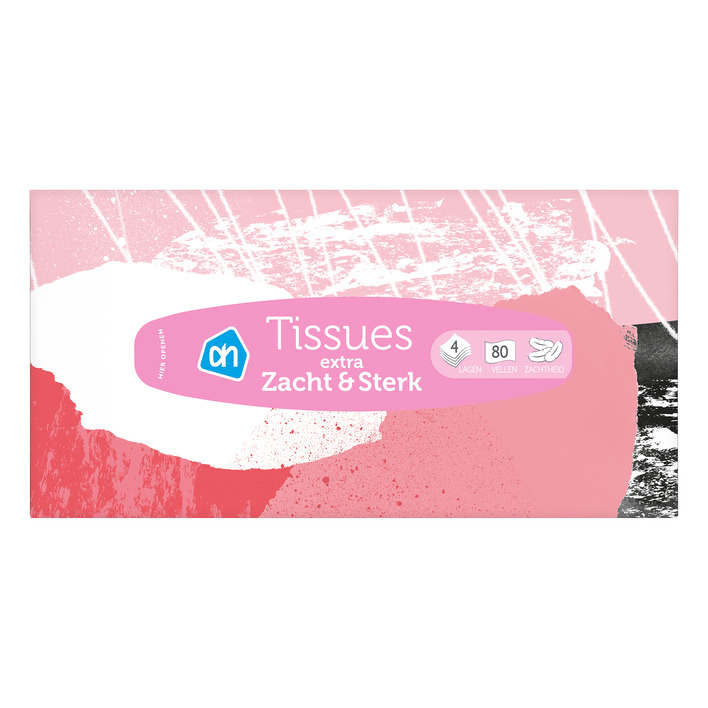 AH Tissues extra zacht & sterk 4 lagen