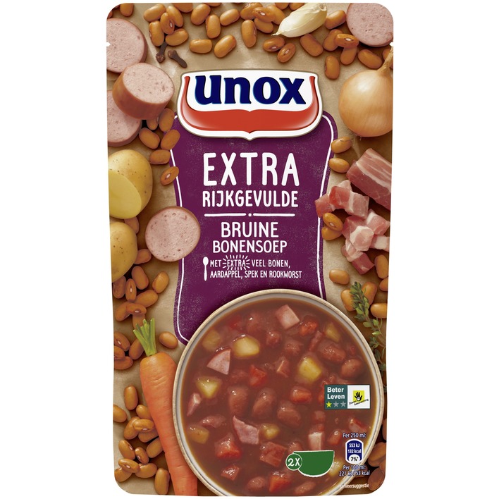 Unox Bruine bonensoep