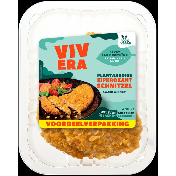 Vivera Plantaardige krokante schnitzel voordeel