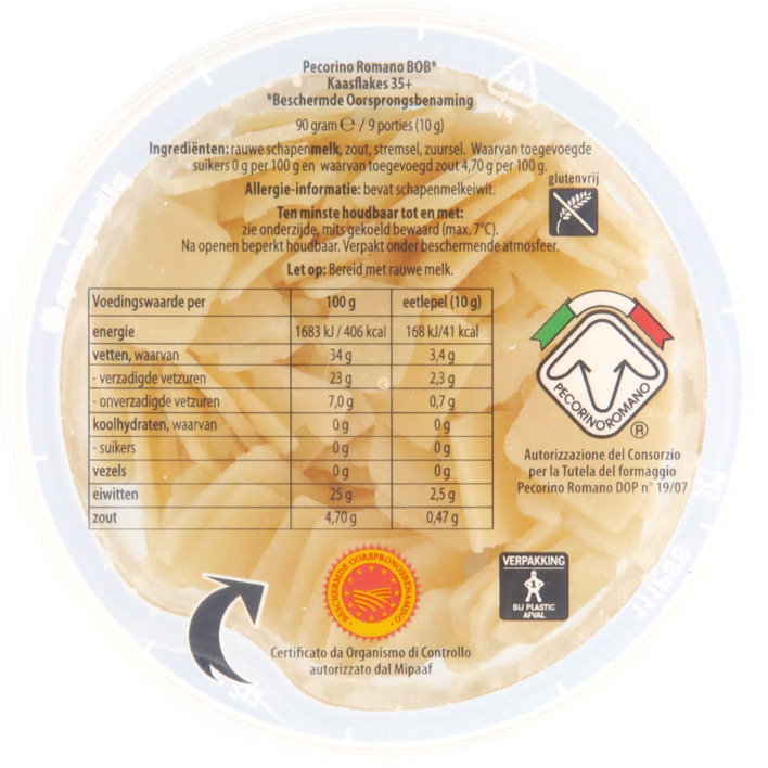 AH Pecorino romano flakes dop