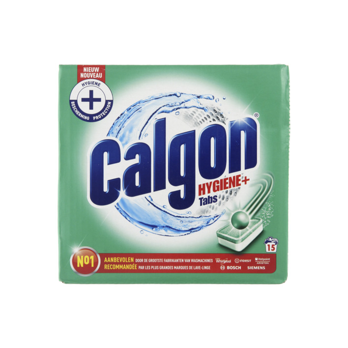 Calgon Hygine+ wasmachinereiniger en anti kalk