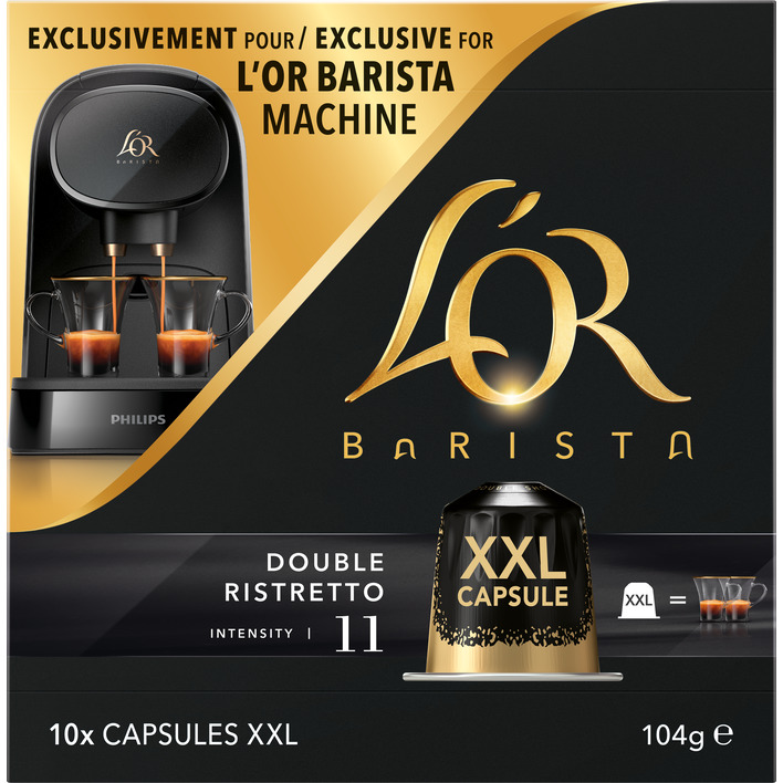 L'OR Barista double ristretto XXL capsules
