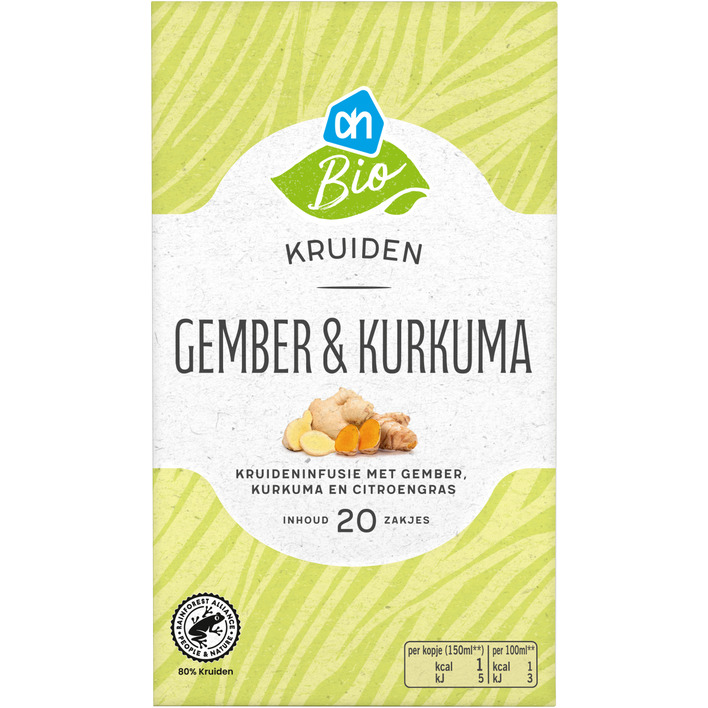 AH Biologisch Kruiden gember kurkuma
