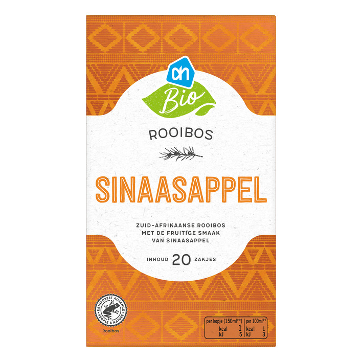 AH Biologisch Rooibos sinaasappel