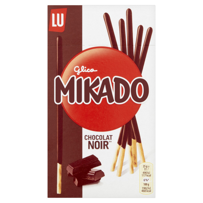 LU Mikado pure chocolade