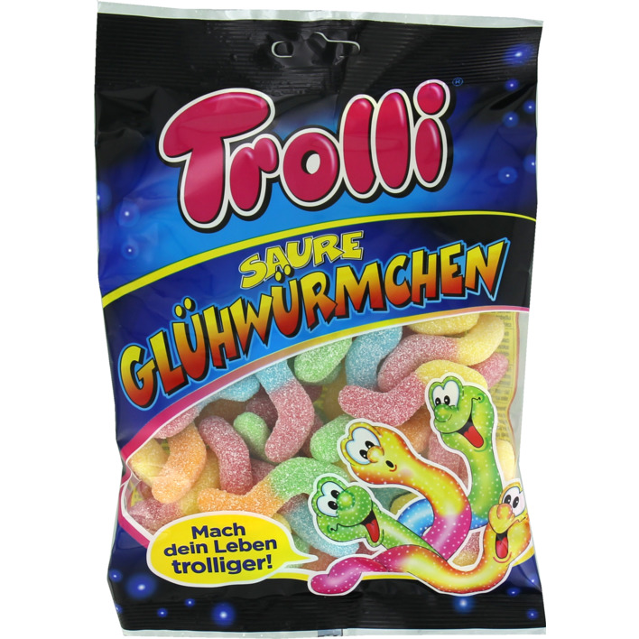 Trolli Zure gloeiwormen