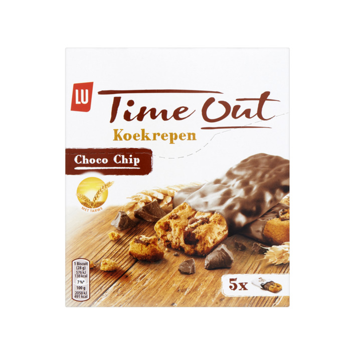LU Time out koekrepen choco chip