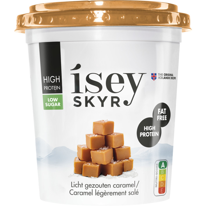 Isey Skyr licht gezouten caramel
