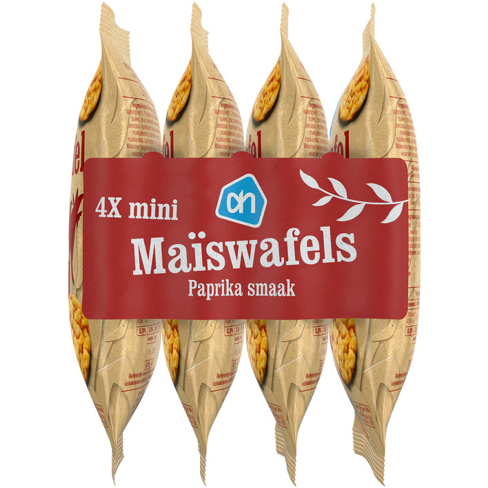 AH Mini maiswafels paprika smaak