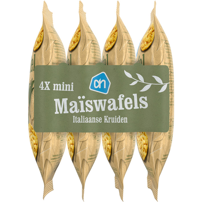 AH Mini maiswafels Italiaanse kruiden