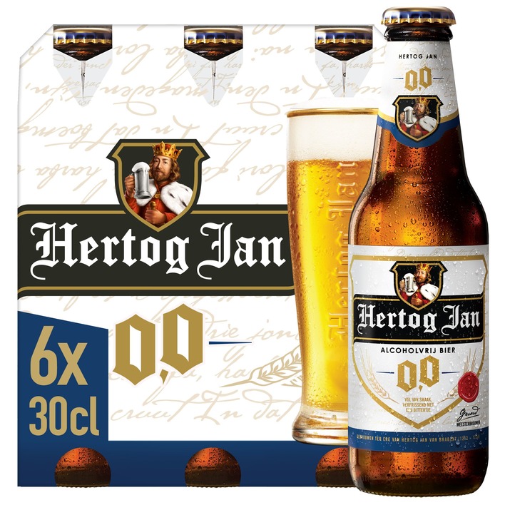 Hertog Jan 0.0 Alcoholvrij bier 6-pack