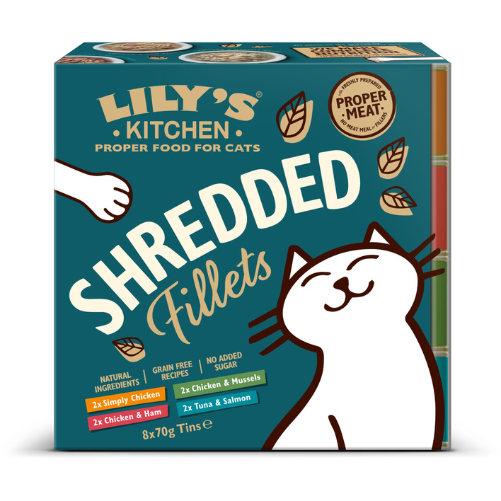 Lily's Kitchen Filets in saus diverse smaken 8-pack