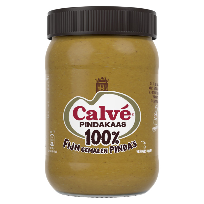 Calvé Pindakaas 100% pinda's fijn