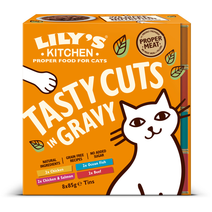 Lily's Kitchen Tasty cuts in saus diverse smaken 8-pack