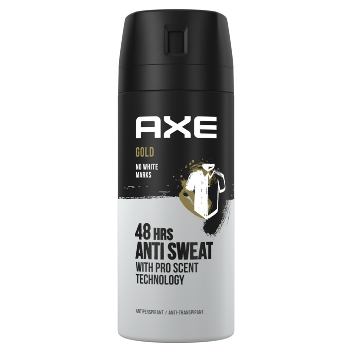 Axe Gold anti-transpirant spray