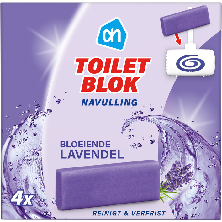 AH Toiletblok lavendel navulling