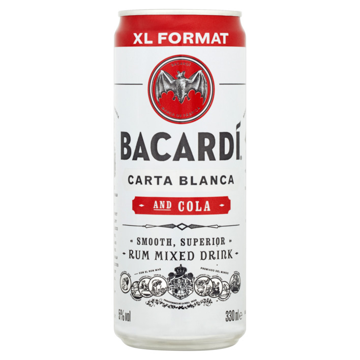 Bacardi Rum & cola